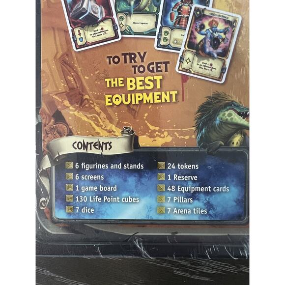 Arena for the Gods Board Game by Maxime Rambourg 2017 Iello, New and Sealed - Picture 4 of 10